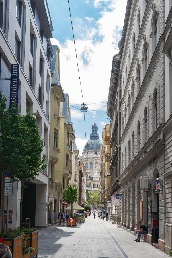 Luxury Peaceful Apartment By The St Stephen'S Basilica Budapeşte Dış mekan fotoğraf